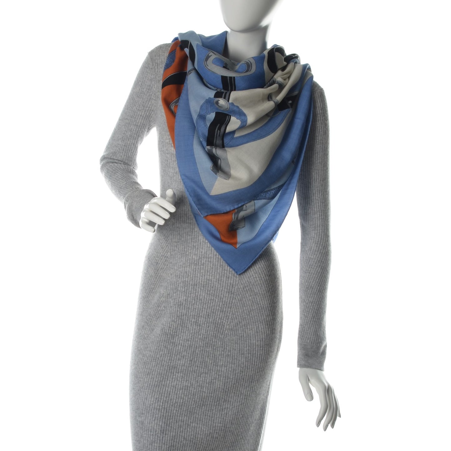 Cashmere Silk Eperon D'Or Shawl 140