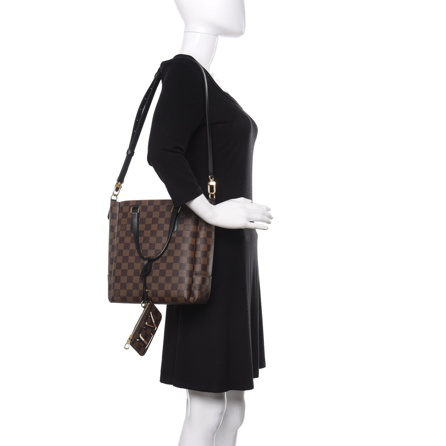 Damier Ebene Belmont PM Black