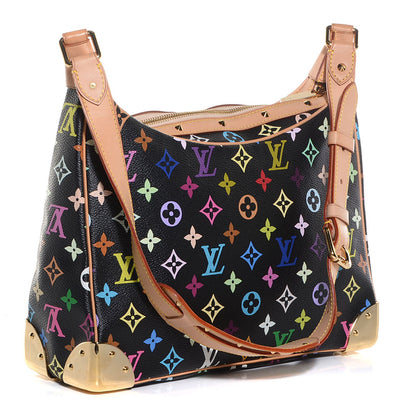 Louis Vuitton Monogram Multicolor Boulogne Black 3 of 7