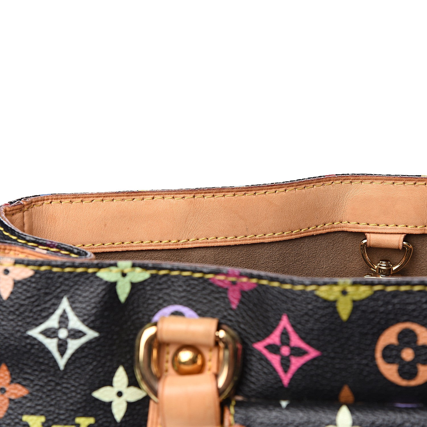 Louis Vuitton Monogram Multicolor Aurelia MM Black 8 of 15