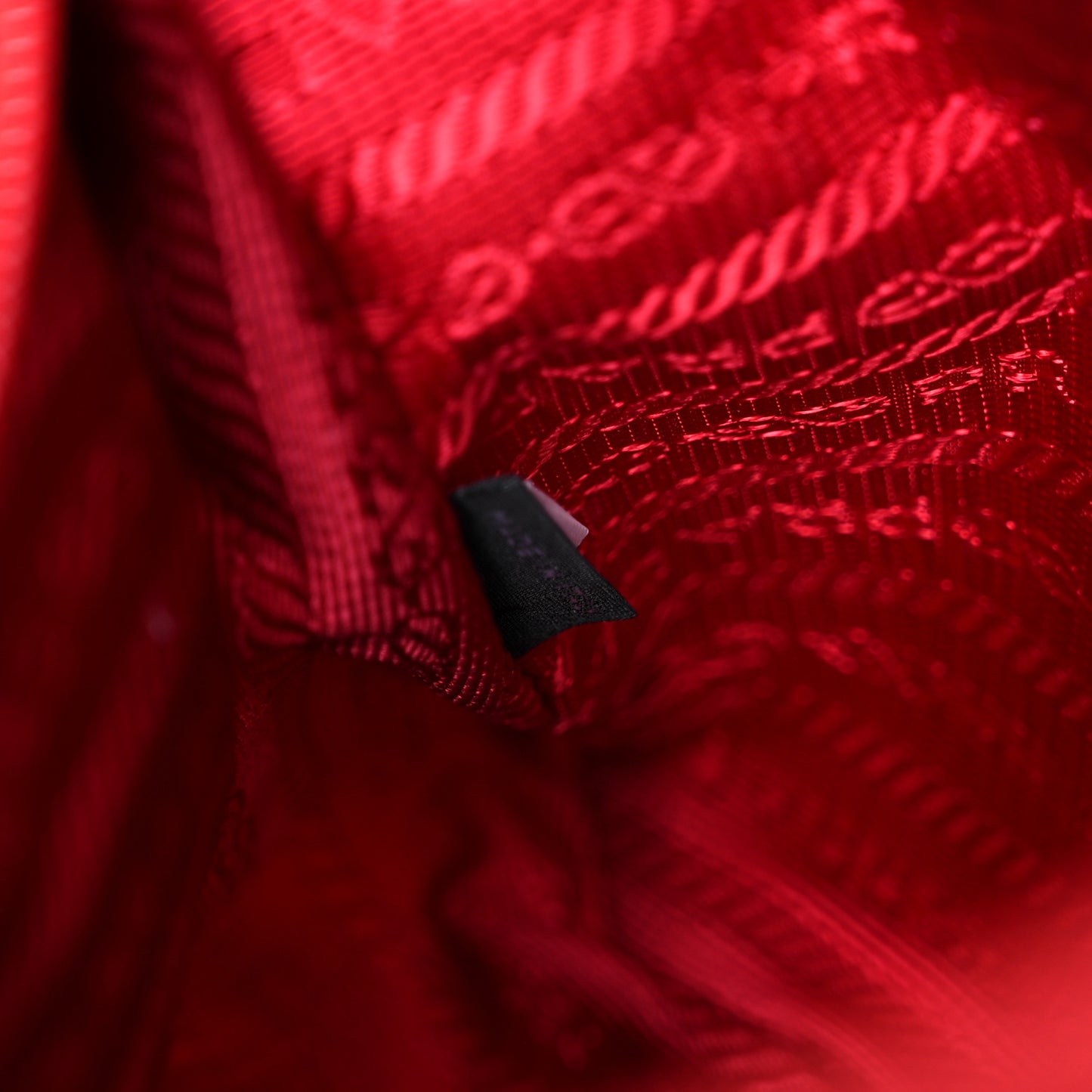 Tessuto Nylon Mini Re-Edition 2000 Bag Rosso