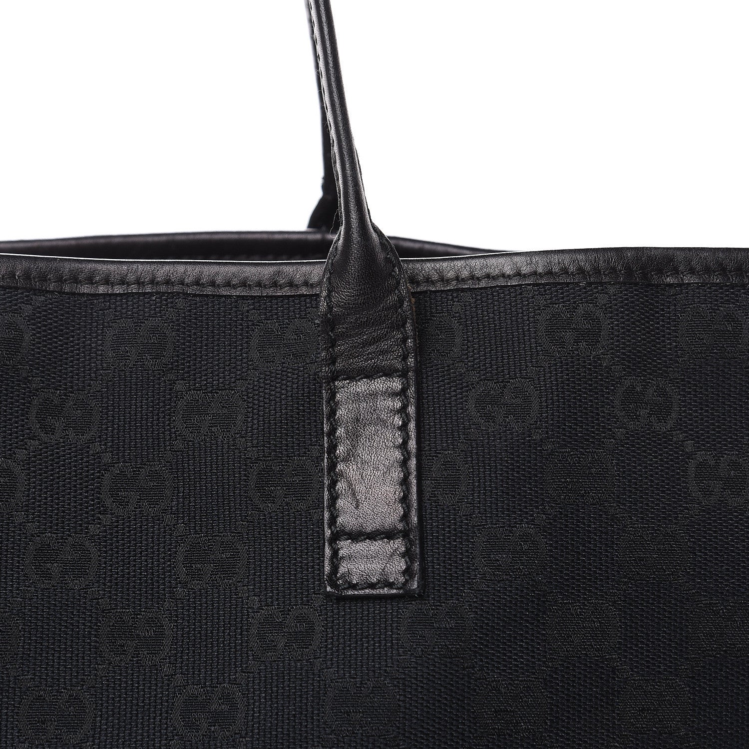 Gucci Monogram Large New Britt Tote Black 13 of 15