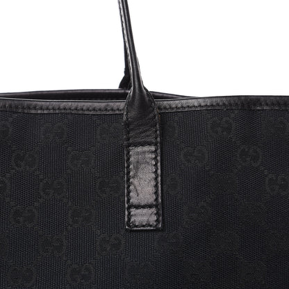 Gucci Monogram Large New Britt Tote Black 13 of 15