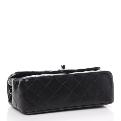 Chanel Lambskin Quilted Mini Rectangular Flap Black 4 of 8