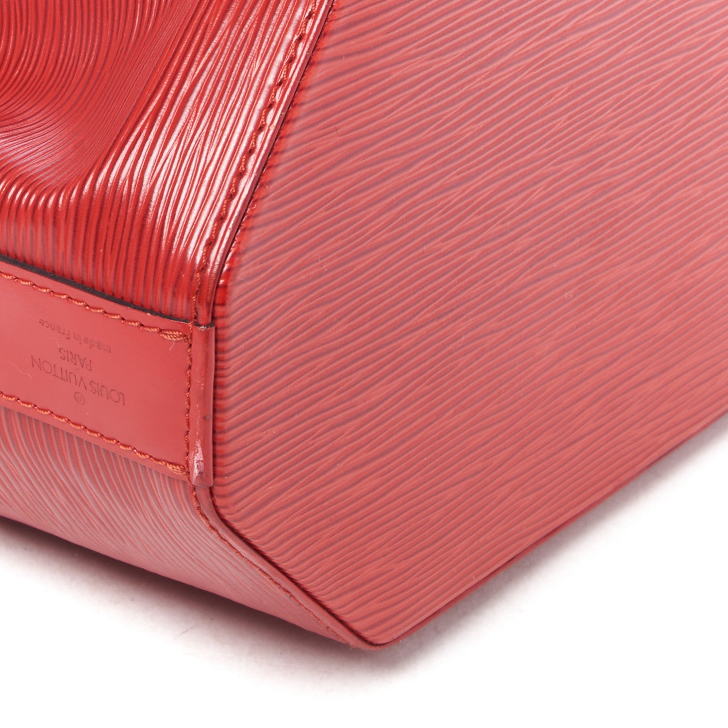Louis Vuitton Epi Sac D'Epaule Castillan Red 5 of 8
