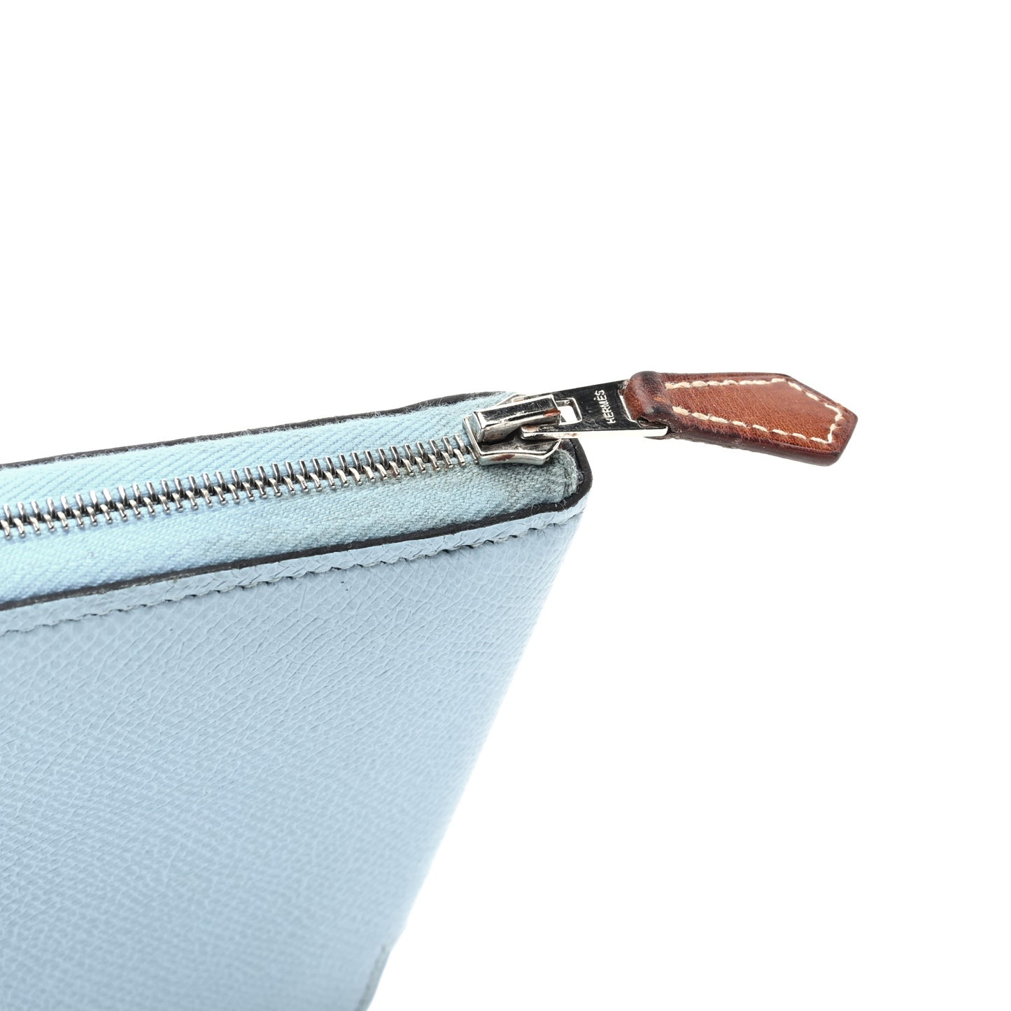 Epsom Silk'In Compact Wallet Celeste