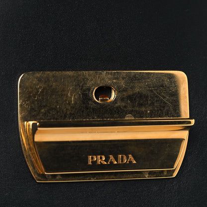 Prada New Calfskin Medium Ingrid Top Handle Bag Black 13 of 18
