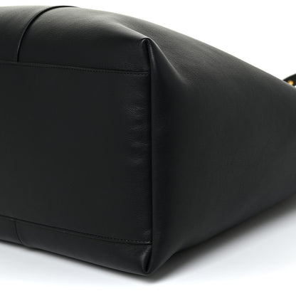 Versace Calfskin Palazzo Tote Black 9 of 9