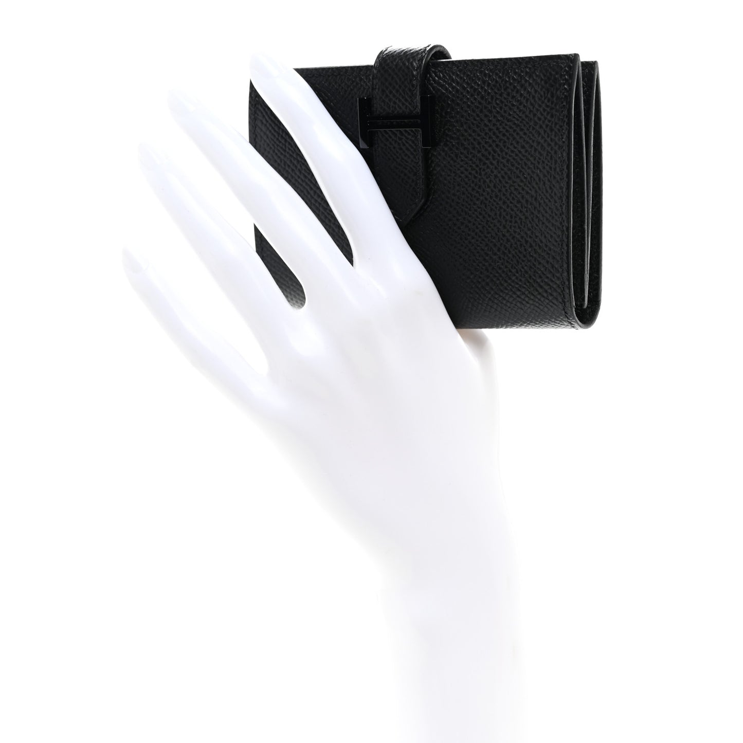 Epsom Monochrome Bearn Card Holder Wallet Black