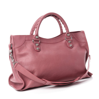 Balenciaga Chevre Hamilton Giant 12 Silver Hardware City Rose Bruyere 3 of 10