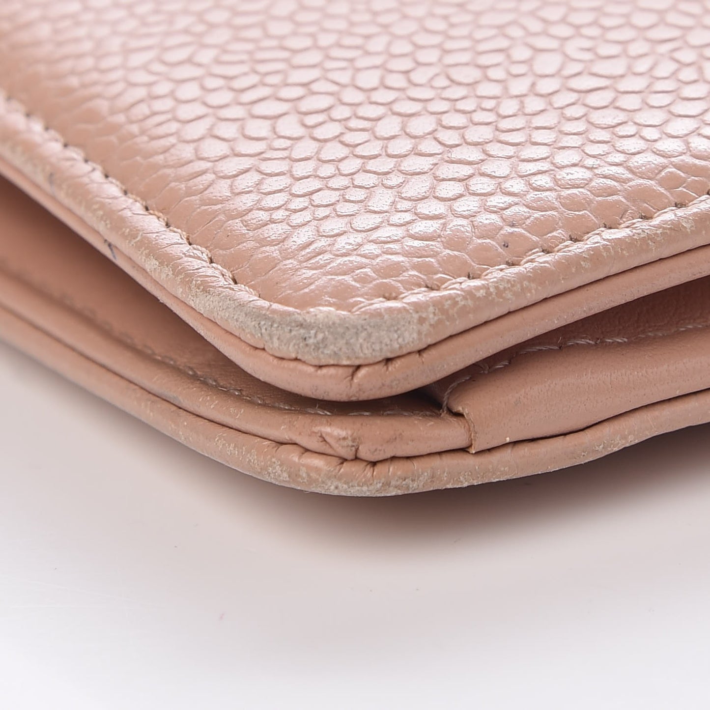 Caviar Timeless CC Yen Wallet Beige