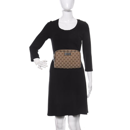 Gucci Monogram Belt Bag Dark Brown 2 of 10