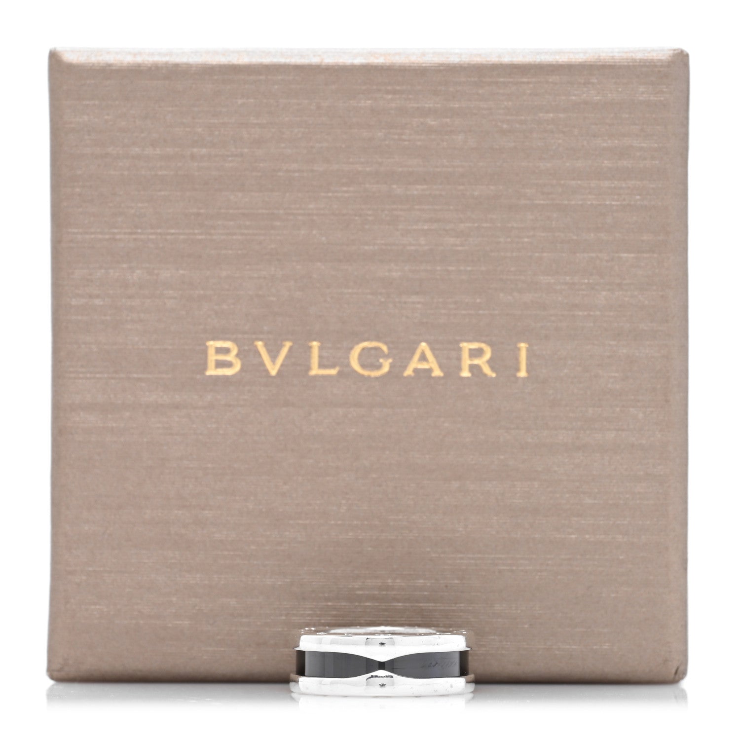 Bulgari Sterling Silver Ceramic Save The Children One-Band Ring 47 4 6 of 6