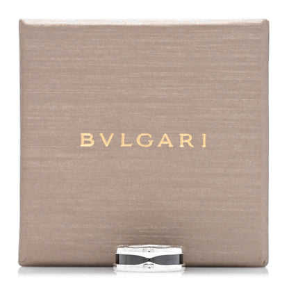 Bulgari Sterling Silver Ceramic Save The Children One-Band Ring 47 4 6 of 6
