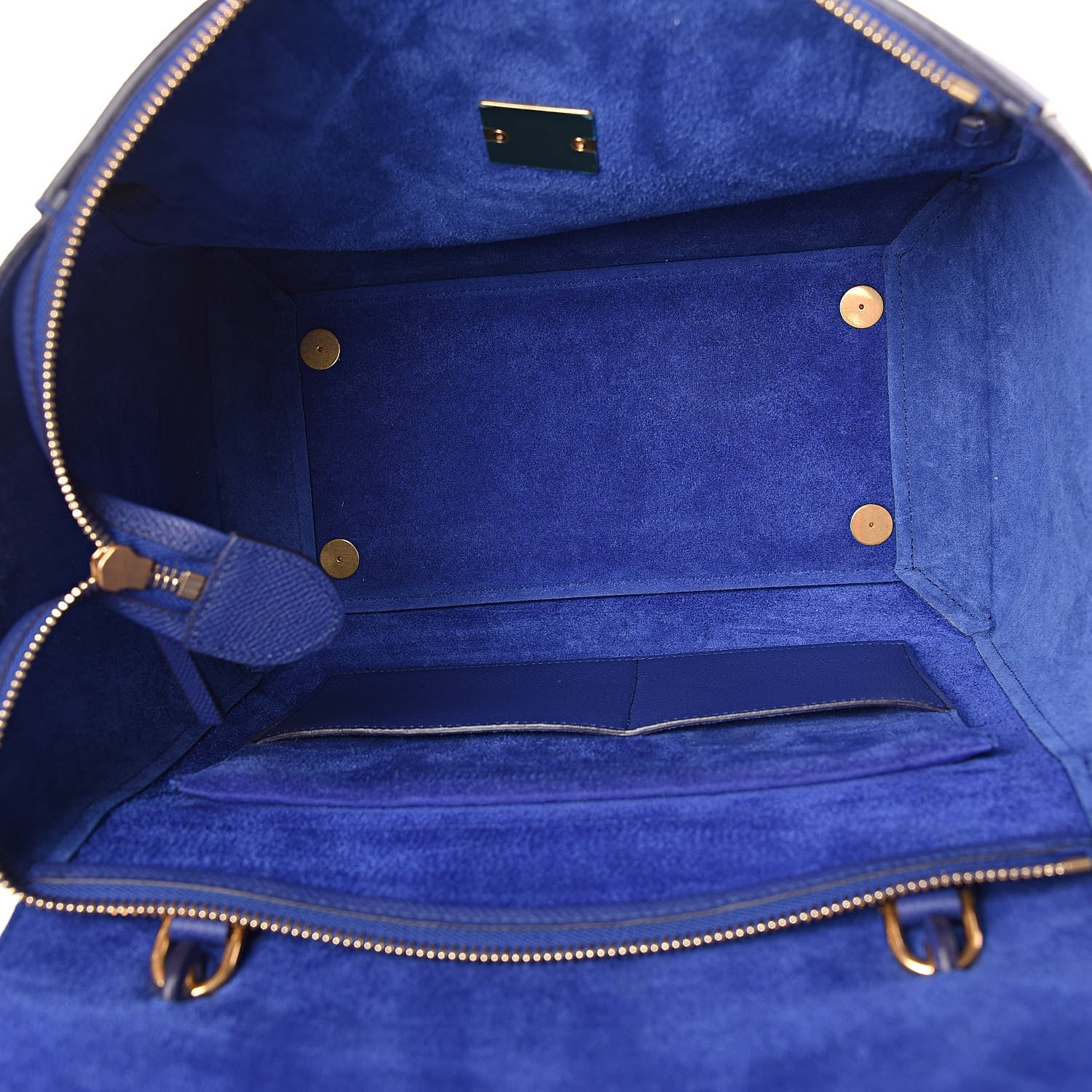 Celine Grained Calfskin Mini Belt Bag Indigo 5 of 10