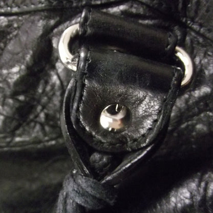 Balenciaga Agneau Town Tote GSH Black 13 of 14
