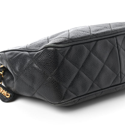 Chanel Caviar Quilted Camera Case Black 6 of 10