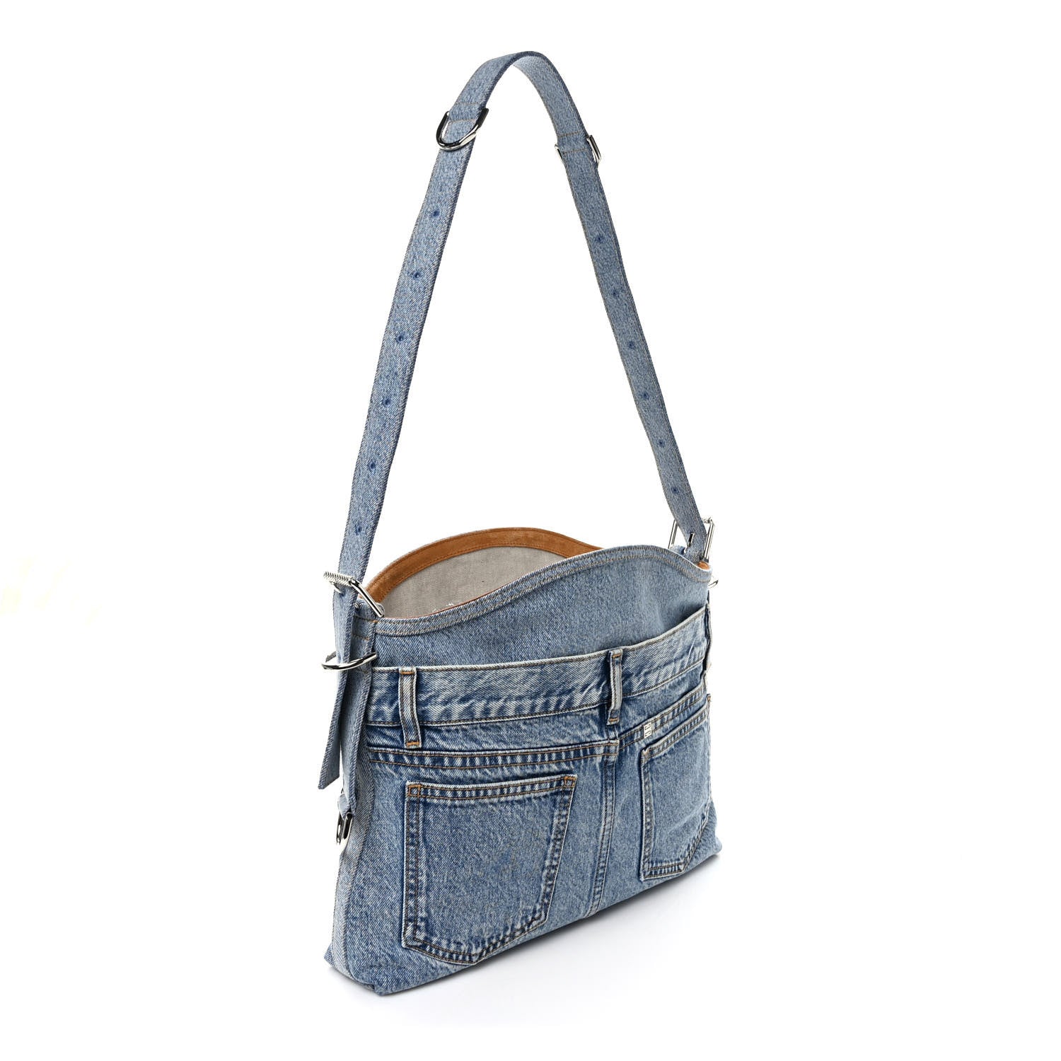 Givenchy Boyfriend Denim Medium Voyou Bag Medium Blue 4 of 9