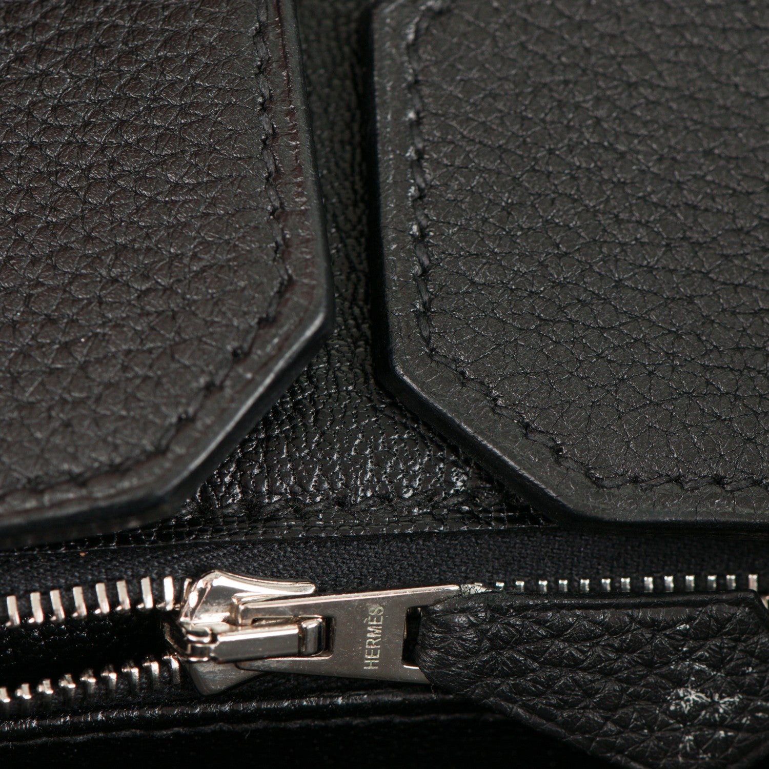 Hermes Taurillon Clemence Birkin 35 Black 14 of 27