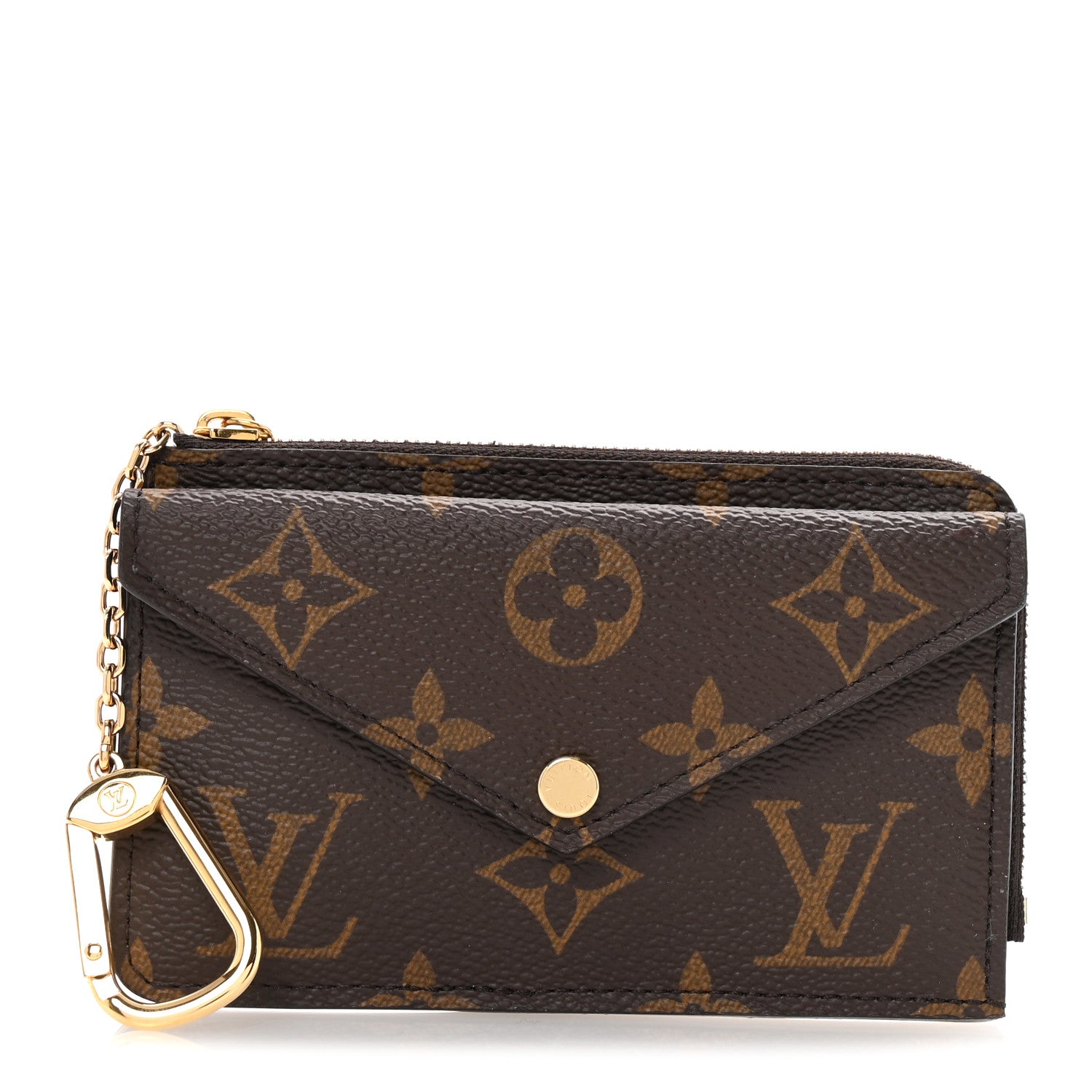 Louis Vuitton Monogram Recto Verso Card Holder Black 1 of 7