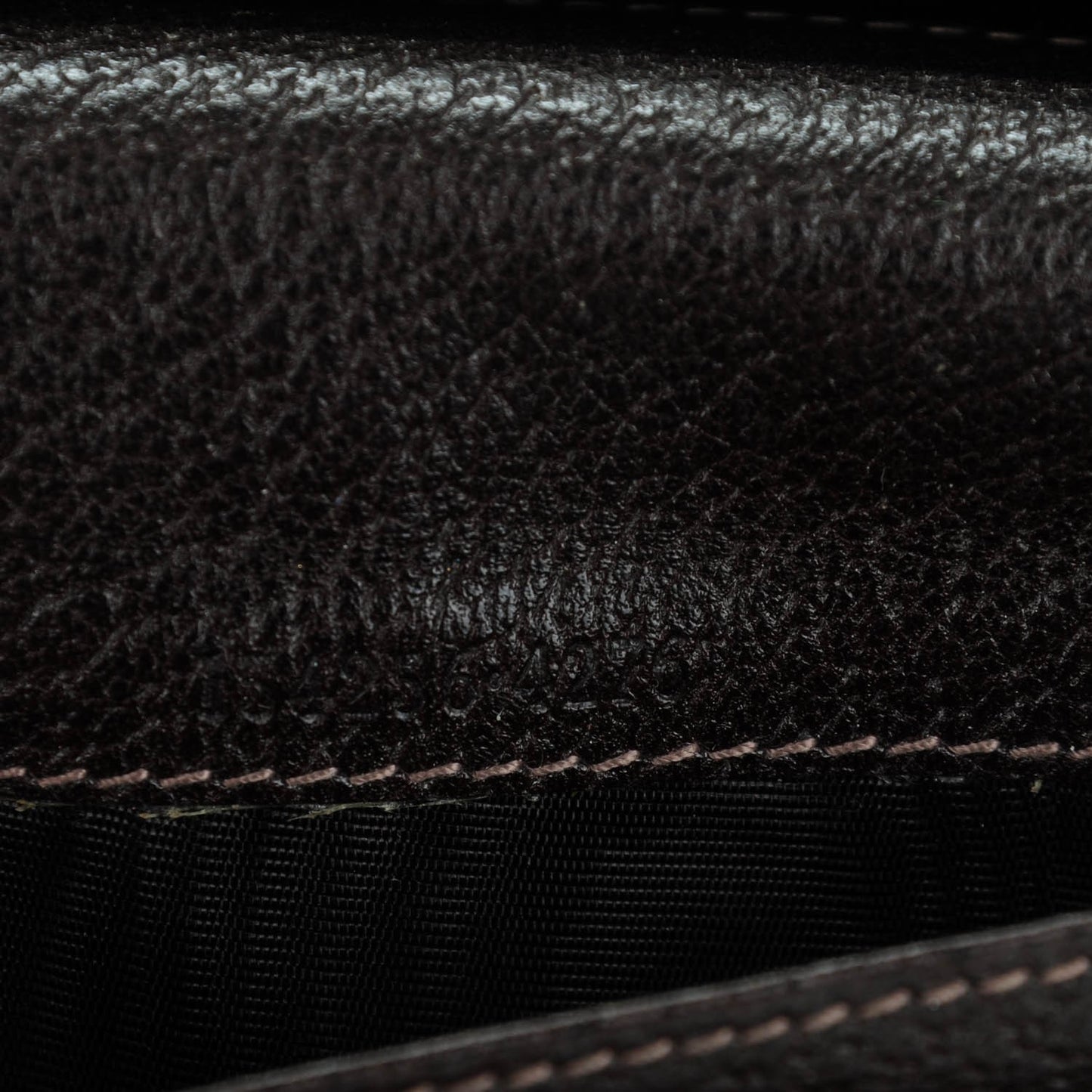 Monogram Abbey Continental Wallet Dark Brown