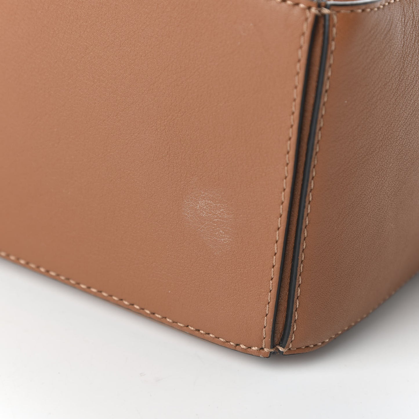 Calfskin Small Puzzle Bag Tan