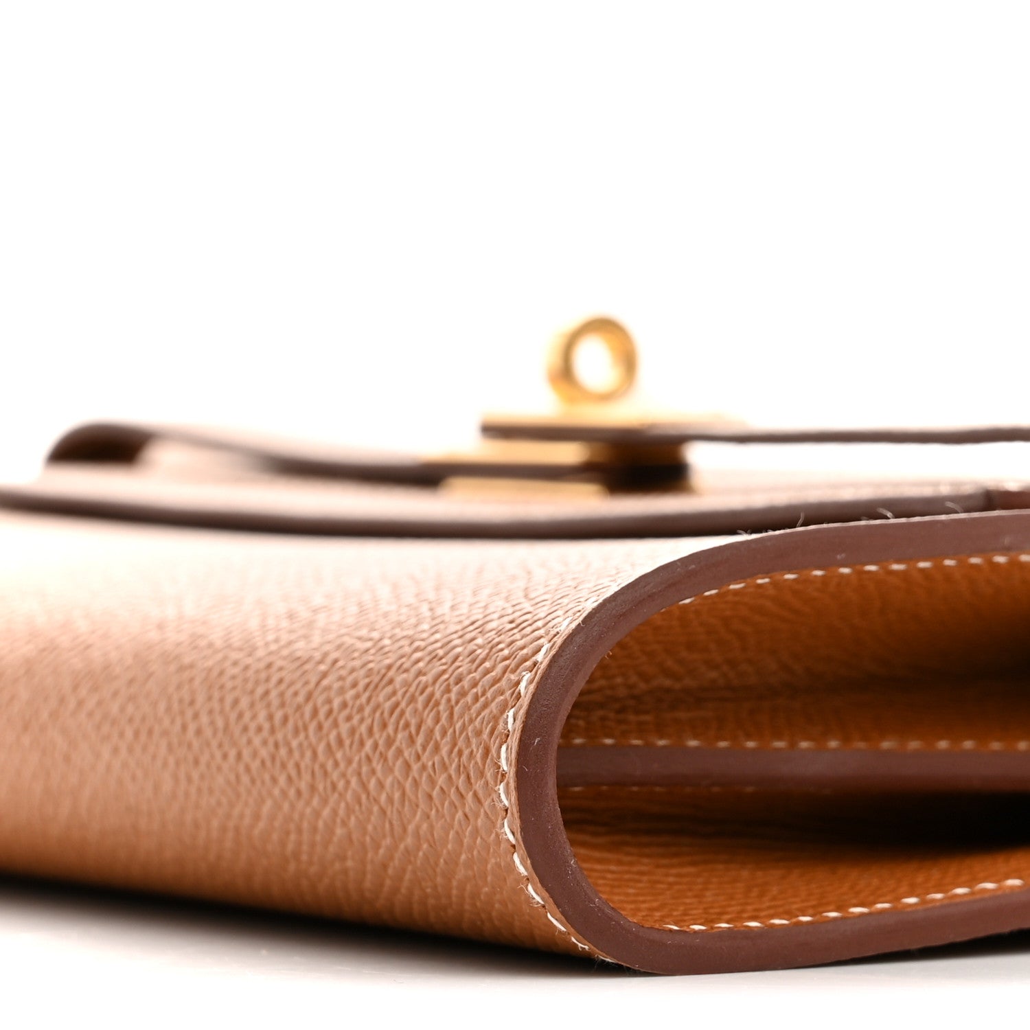 Hermes Epsom Kelly Wallet To Go Gold 1807518 – FASHIONPHILE