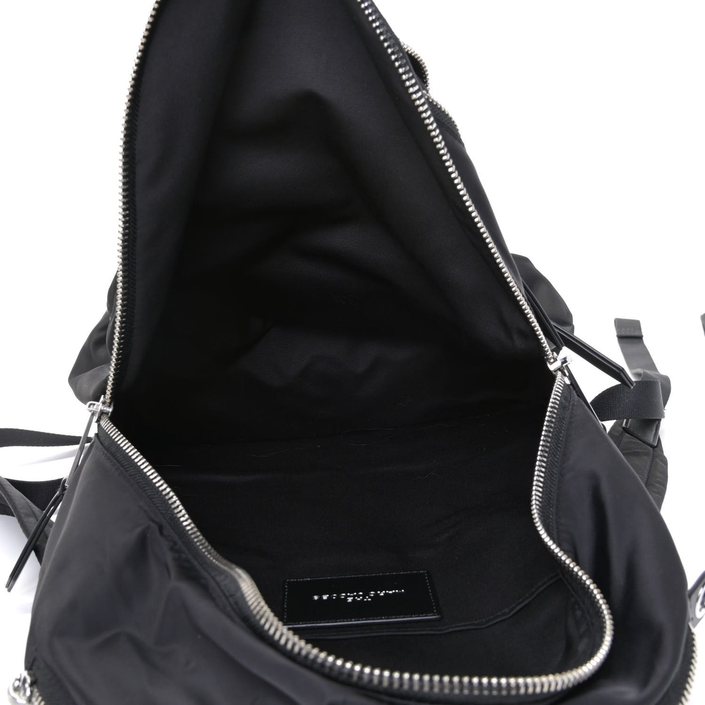 Nylon The Pouch Backpack Black