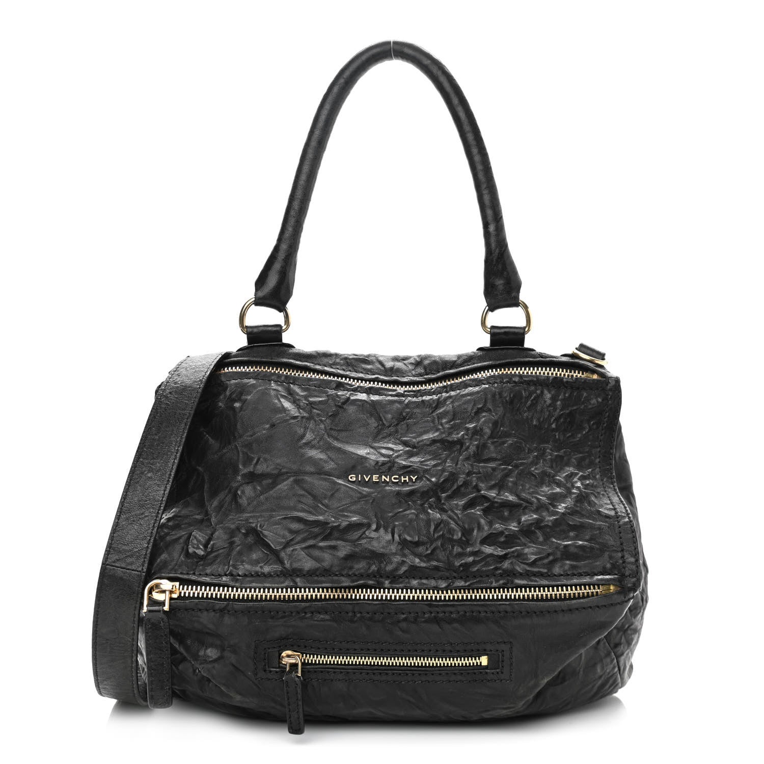 Givenchy Tumbled Sheepskin Medium Pandora Black 1 of 15