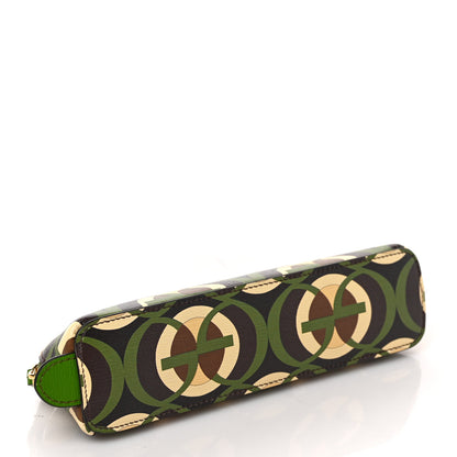 Gucci Calfskin GG Cascade Pencil Case Green Black 4 of 10