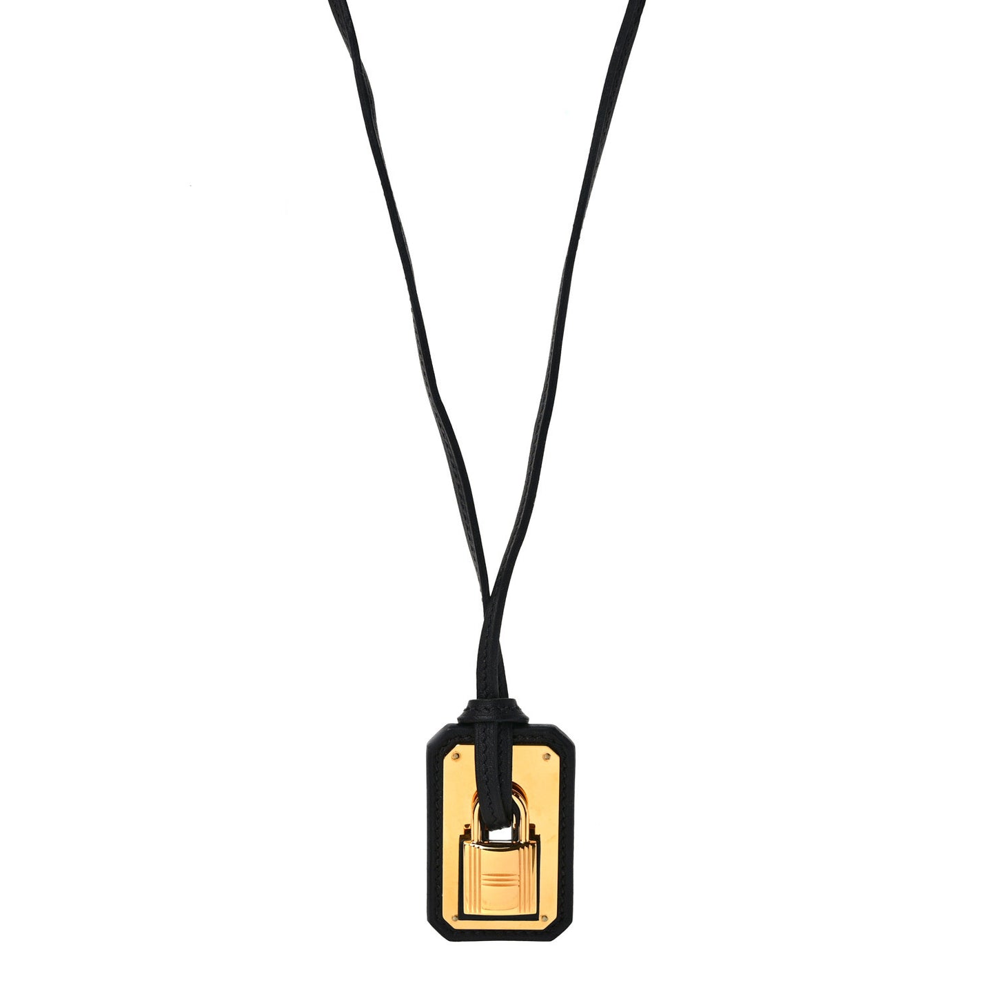 Swift Large O'Kelly Pendant Necklace Black
