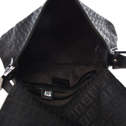 Fendi Zucchino Mama Baguette Black 5 of 12