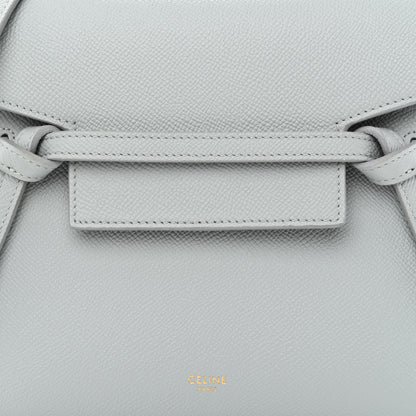 Celine Grained Calfskin Nano Belt Bag Mineral 8 of 10