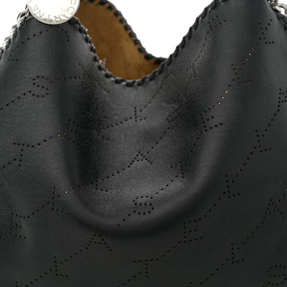 Stella McCartney Eco Alter Nappa Perforated Logo Falabella Reversible Tote Black 9 of 15