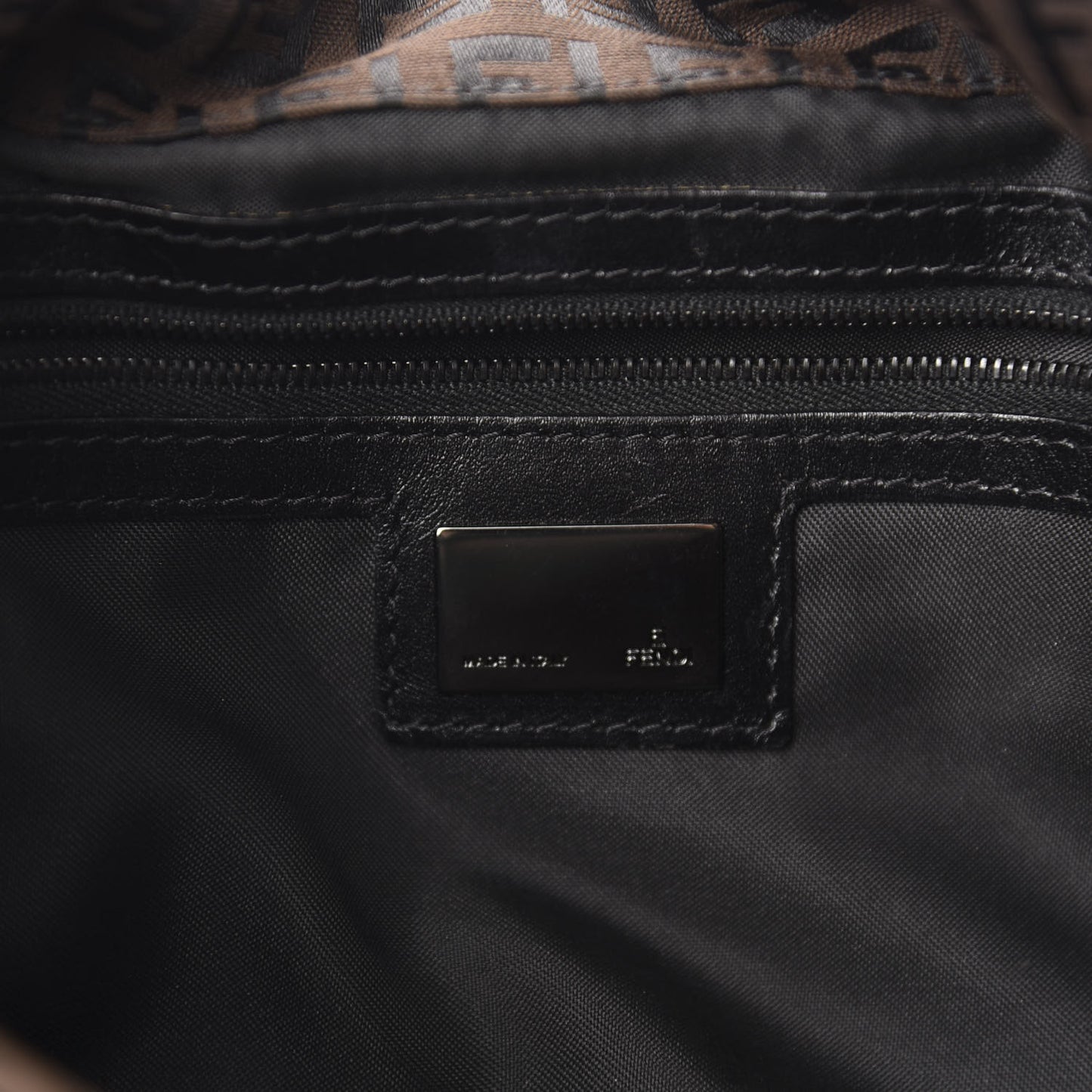 Zucchino Shoulder Bag Dark Brown
