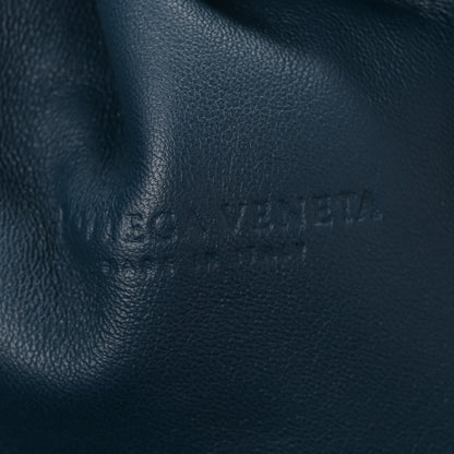 Bottega Veneta Nappa Maxi Intrecciato The Pouch Oversized Clutch Deep Blue 5 of 9