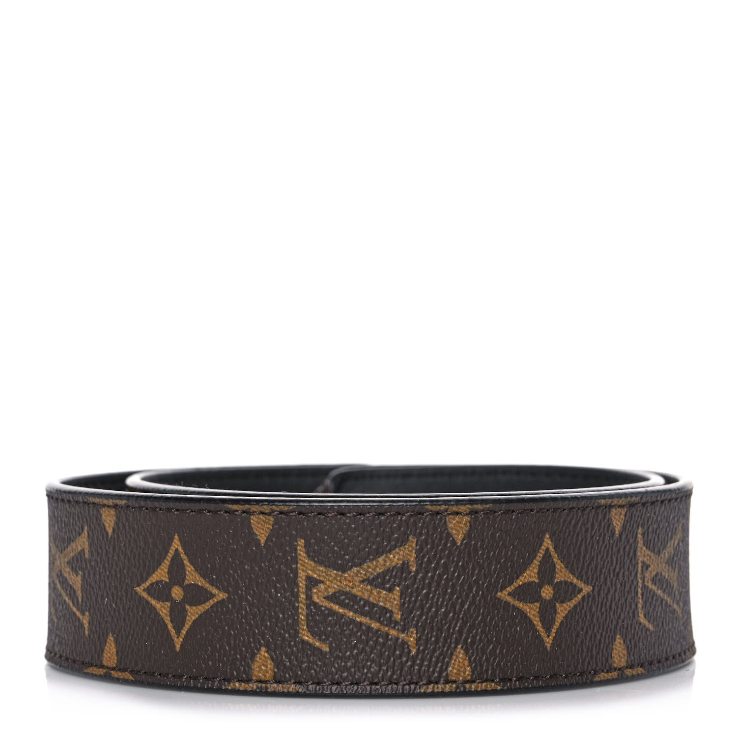 Louis Vuitton Monogram Bandouliere Shoulder Strap Black 2 of 5