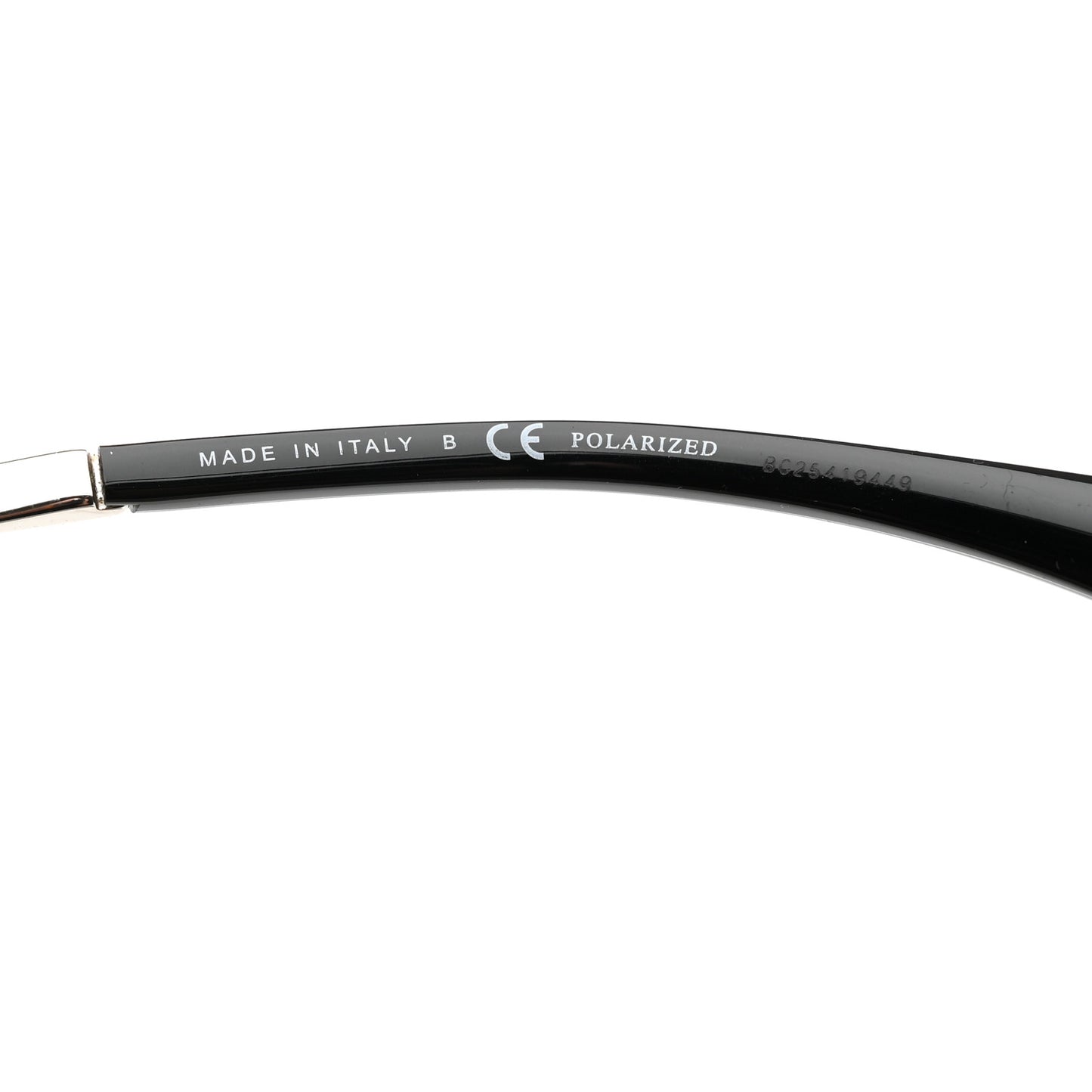 Acetate Polarized Butterfly Winter Pearl Sunglasses 5339-H Black