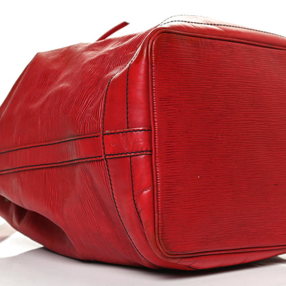 Louis Vuitton Epi Noe Castillan Red 9 of 17