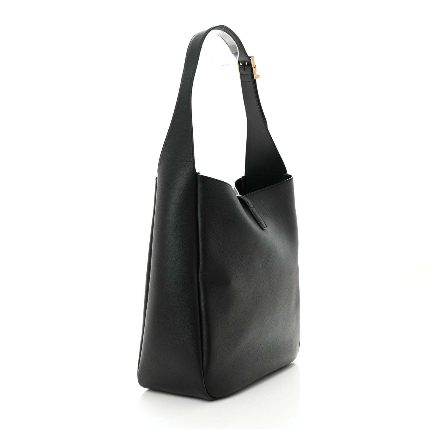 Smooth Calfskin Large Le 5 A 7 Soft Hobo Black