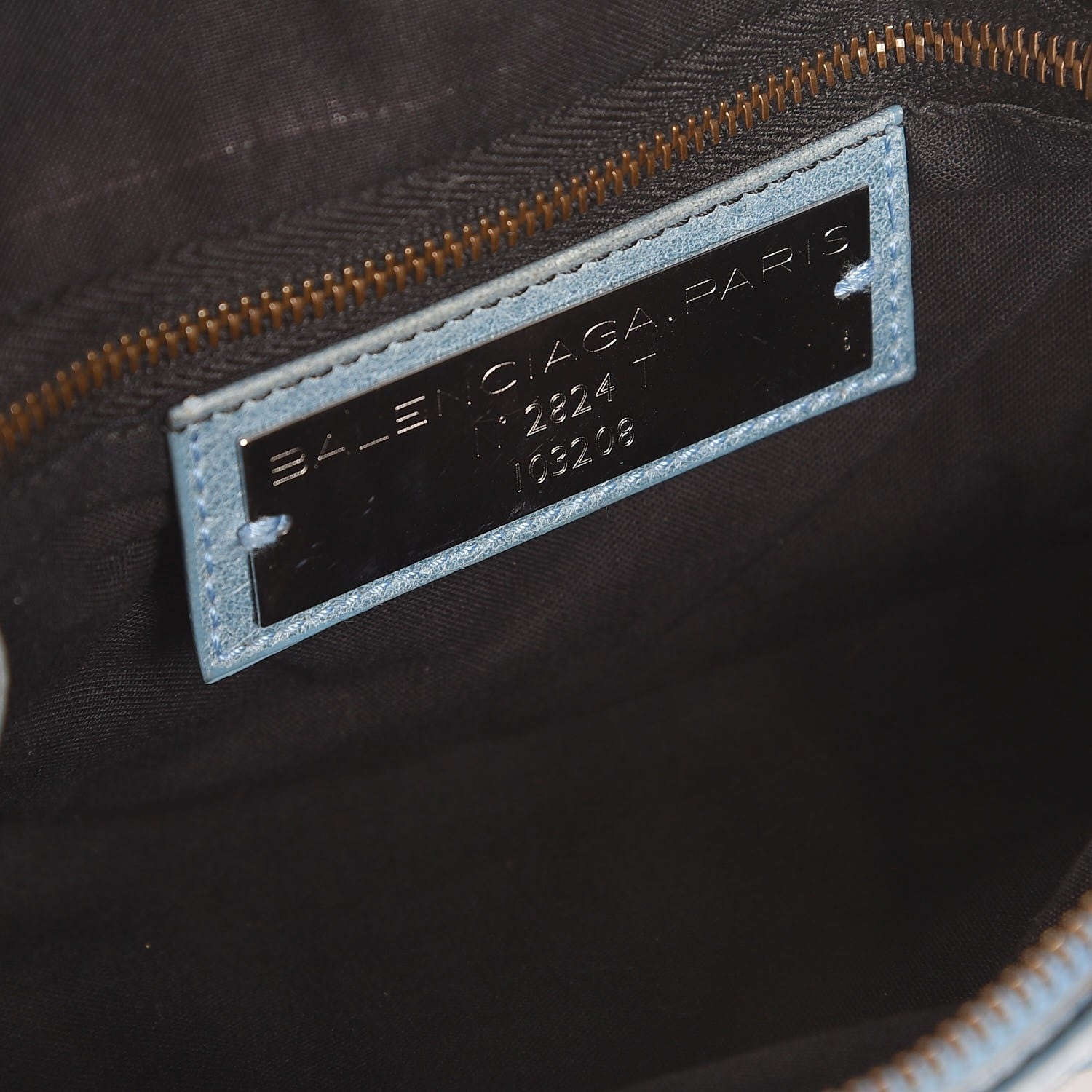 Balenciaga Agneau Classic Hardware First Sky Blue 7 of 9
