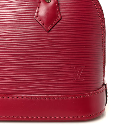 Louis Vuitton Epi Nano Alma Fuchsia 8 of 11