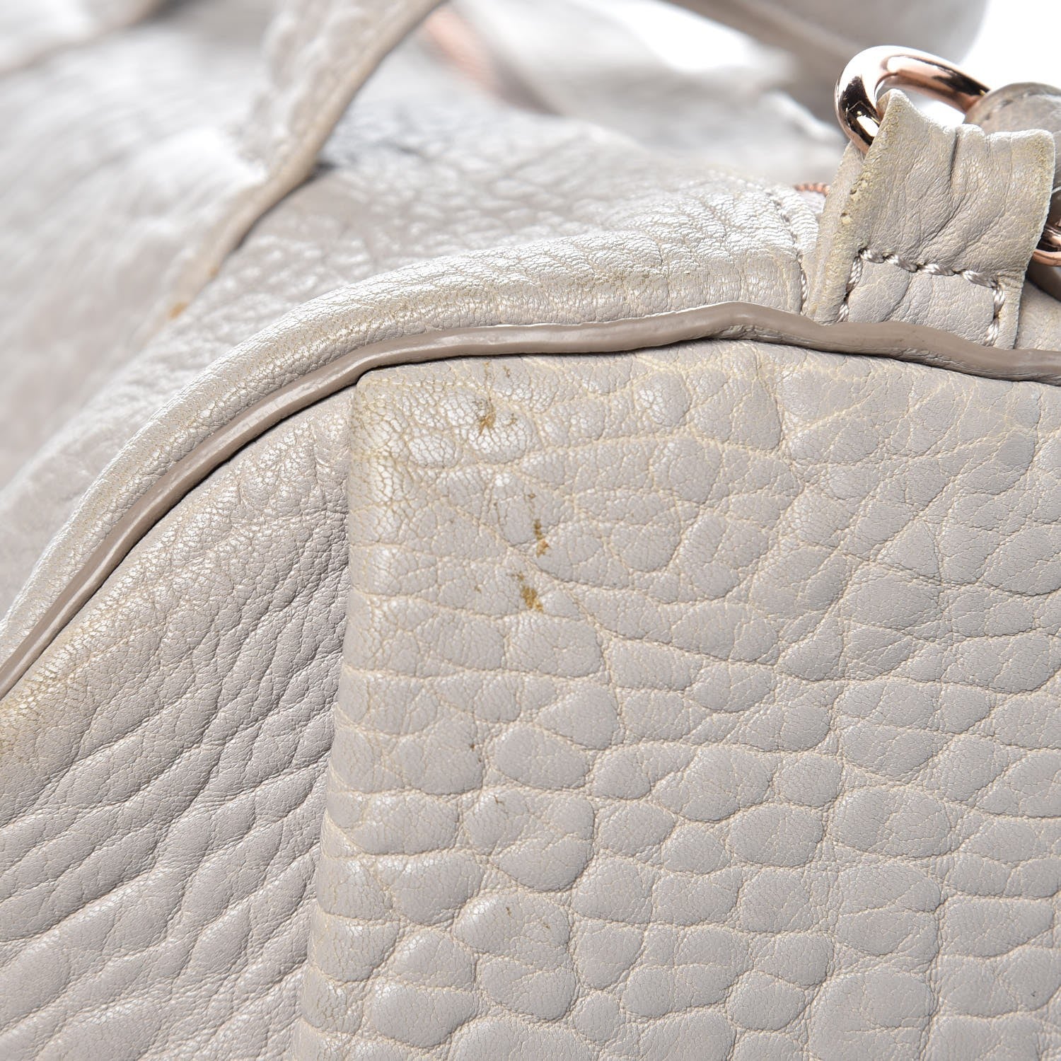 Alexander Wang Pebbled Lambskin Rocco Lilac Rose Gold Hardware 12 of 16