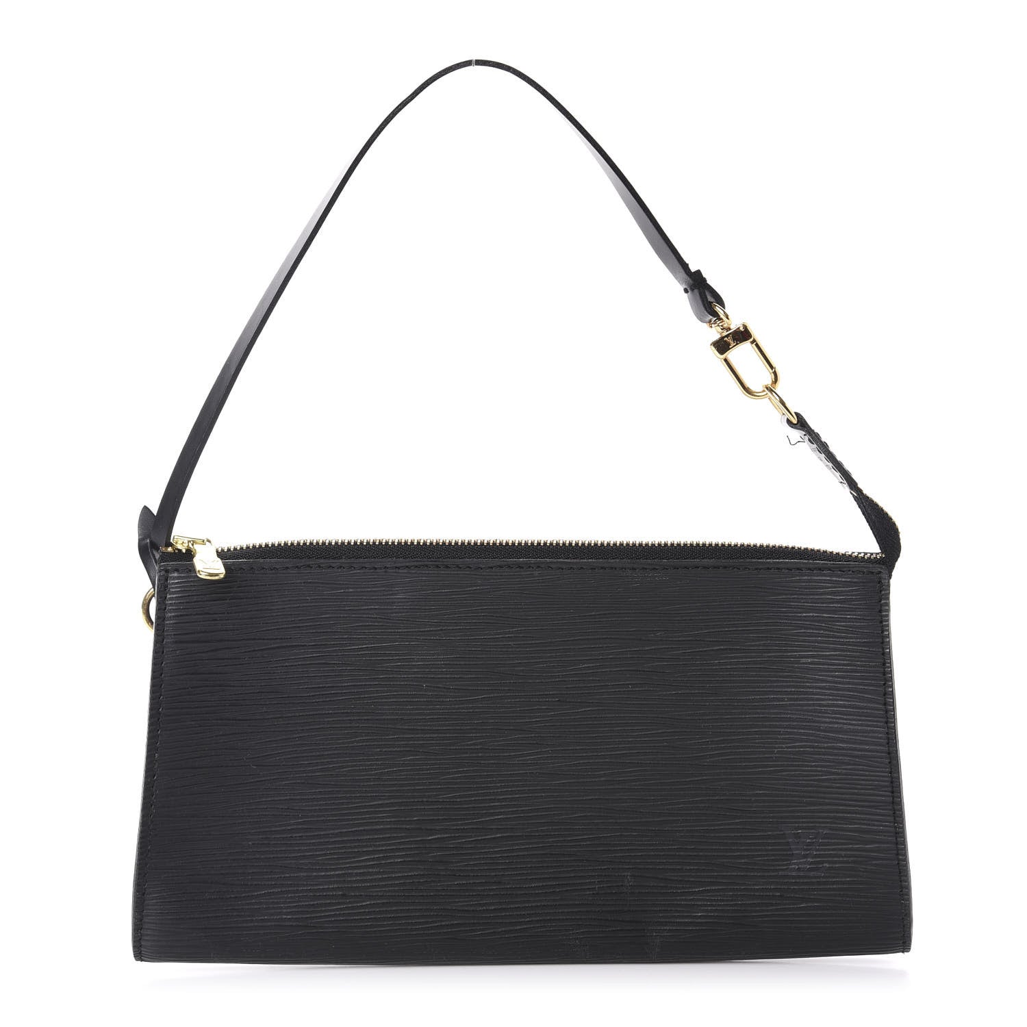 Louis Vuitton Epi Pochette Accessories 24 Black 1 of 11