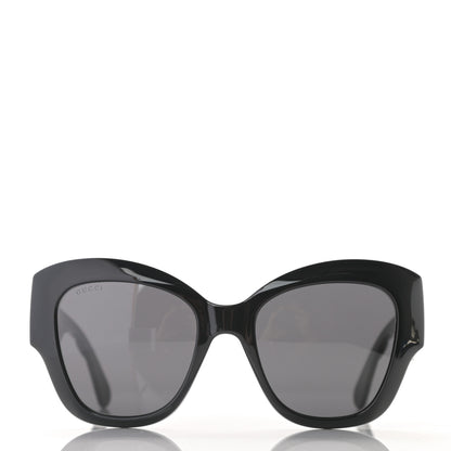 Gucci Acetate GG Butterfly Sunglasses GG0808S Black 2 of 8