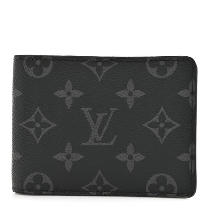 Louis Vuitton Monogram Eclipse Multiple Wallet 1 of 12