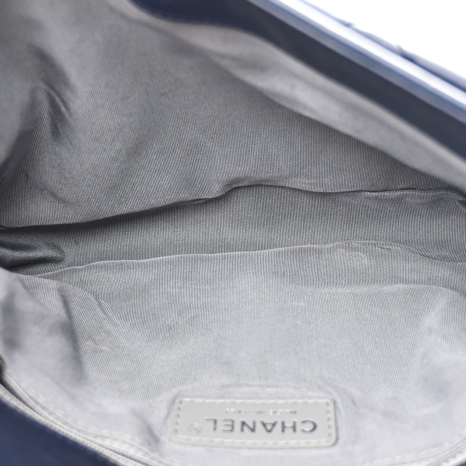 Chanel Calfskin Love Me Tender Flap Navy 5 of 11