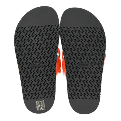 Hermes Suede Goatskin Extra Sandals 36.5 Rouge Jaipur Vinicunca 5 of 8