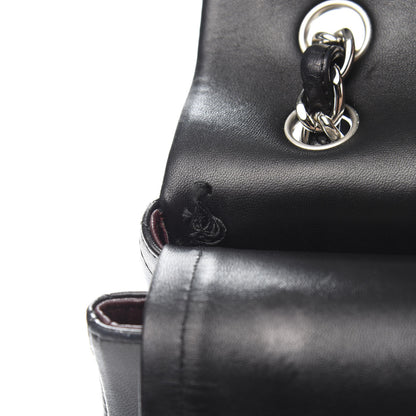 Chanel Lambskin Quilted Maxi Double Flap Black 8 of 15