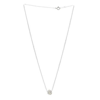 Tiffany Sterling Silver Twist Knot Pendant Necklace 3 of 7